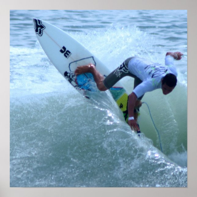 Póster Surfing de Costa Rica (Frente)