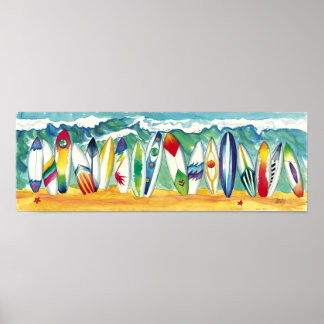 Póster Surfing USA print poster