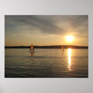 Póster Surfing Wind