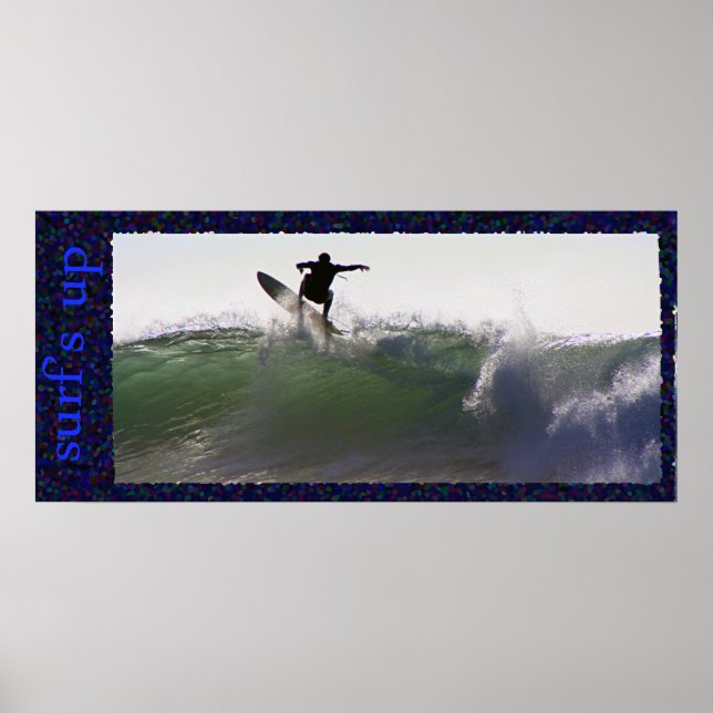 Póster surfista (Frente)
