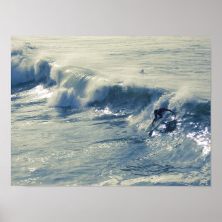 Póster Surfista de California