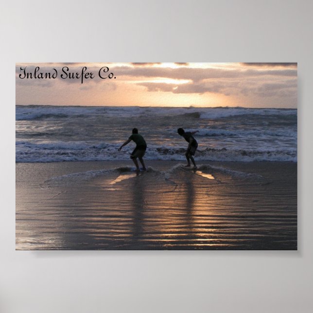 Póster Surfista interior (Frente)