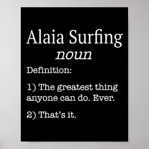 Póster Surfistas de Alaia Surfista de Alaia Definición fa