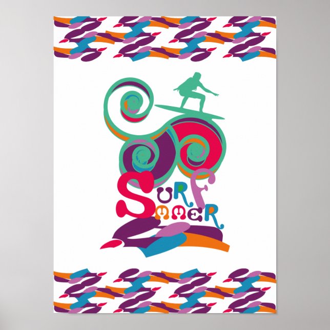 PÓSTER SURFMMER ANGELA SURF BY MASANSER (Frente)