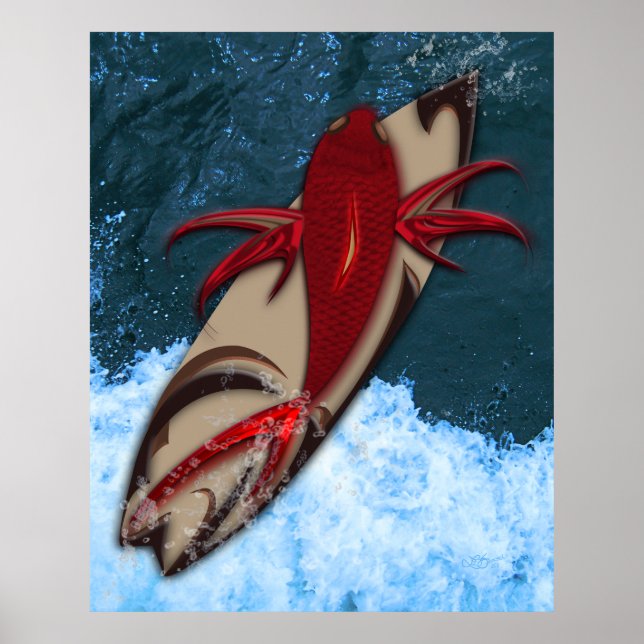 Póster Surf's Up (Frente)