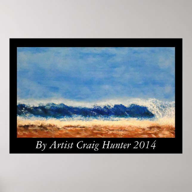 Póster Surg de tormenta (Frente)