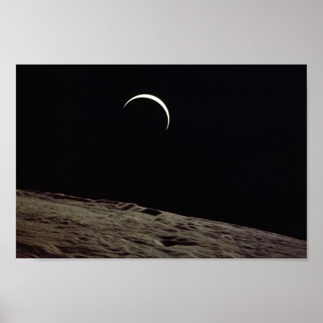 Póster Surgimiento de la órbita lunar (Apolo 15) (Frente)