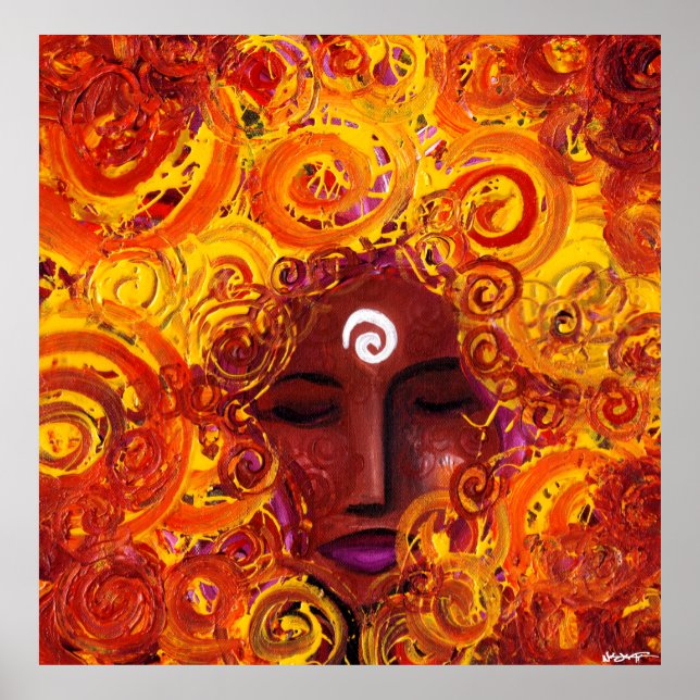 Póster Surgimiento Del Poster Espiritual (Frente)