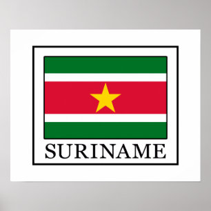 Póster Surinam