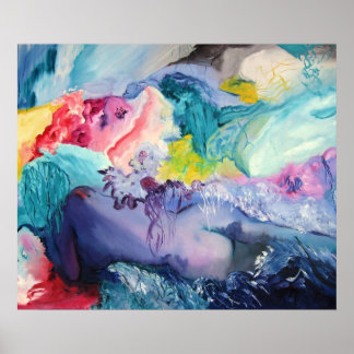Póster Surrealism Color Poster