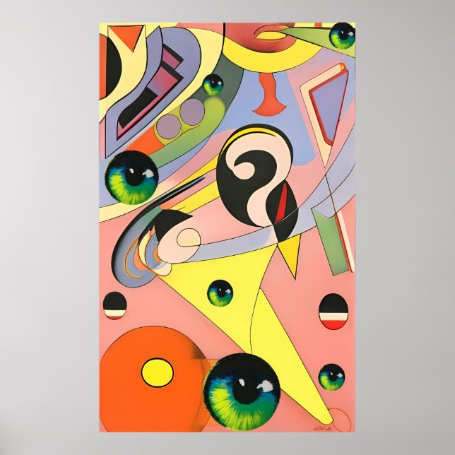 Póster Surrealismo de Ken Gage (Frente)