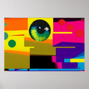 Póster Surrealismo de Ken Gage de la sal digital