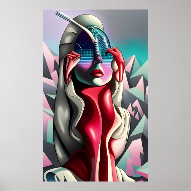 Póster Surrealismo de Ken Gage internalizado (Frente)