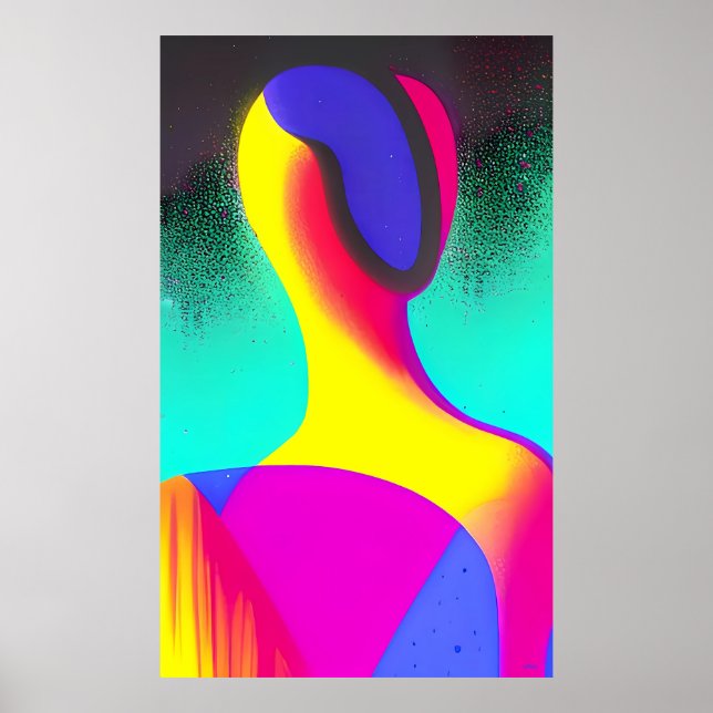 Póster Surrealismo del modelo de Das Ken Gage (Frente)