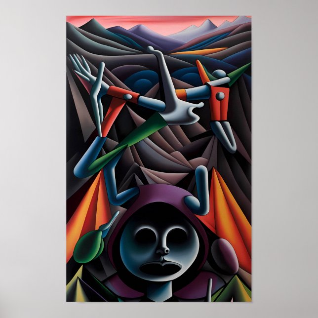 Póster Surrealismo invisible de Ken Gage (Frente)