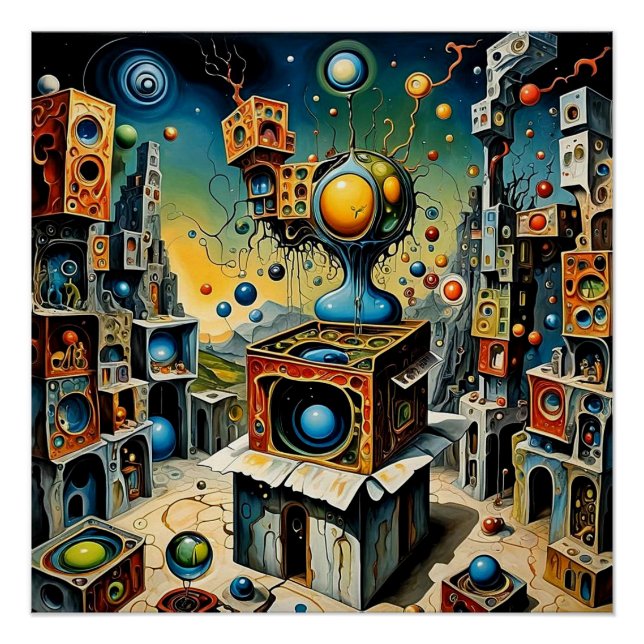 Póster Surrealista 22 (Anverso)