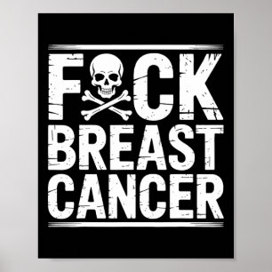 Póster Surv luchador guerrero contra el cáncer de mama