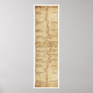 Póster Suryanamaskara - El saludo del sol - Retrato