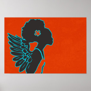Póster Sus alas