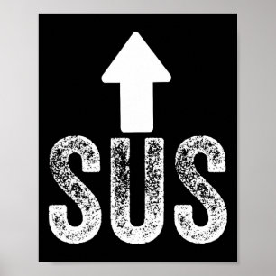 Póster Sus Game Idk Bro Bruh Meme Funny Video Gamer 1