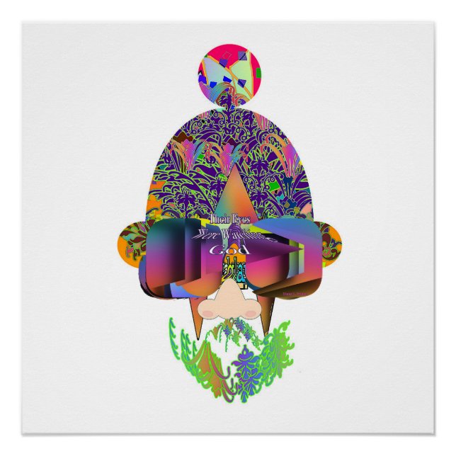 Póster Sus Ojos Miraban A DIOS (Anverso)