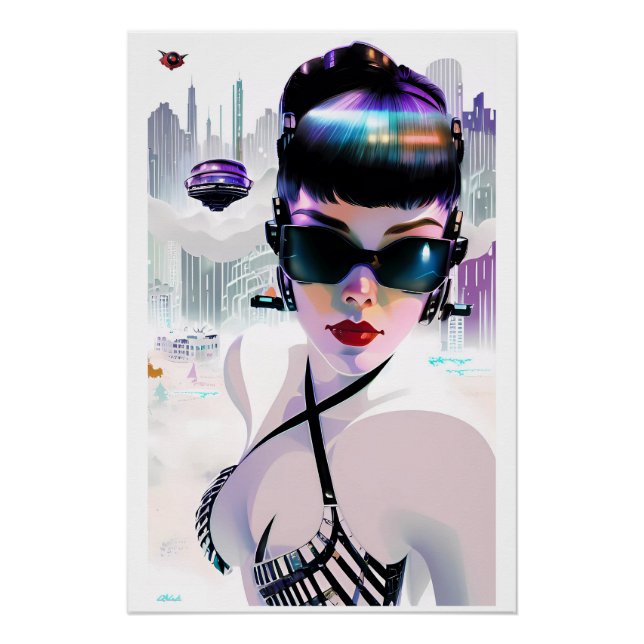 Póster Sus picos de futuro (Anverso)