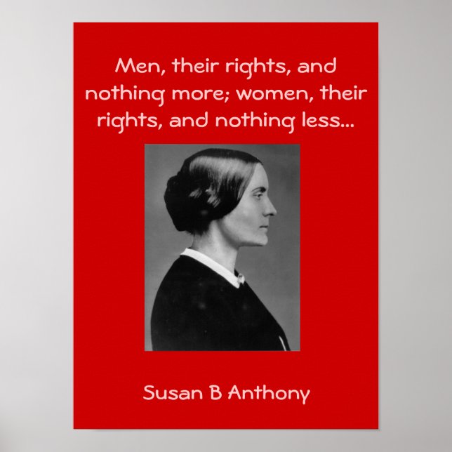 Póster Susan B cita (Frente)