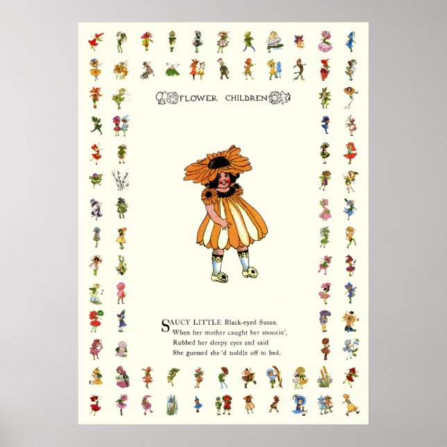 Póster Susan Black-Eyed (Frente)