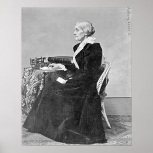 Póster Susan Brownell Anthony