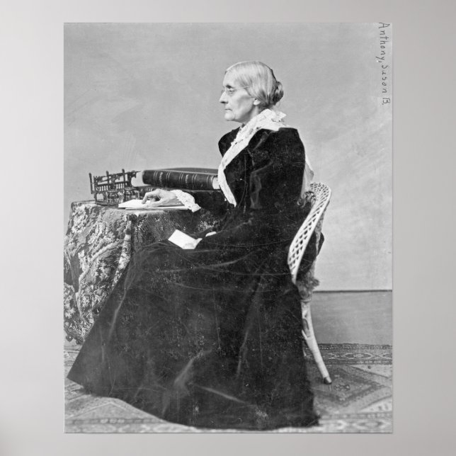 Póster Susan Brownell Anthony (Frente)