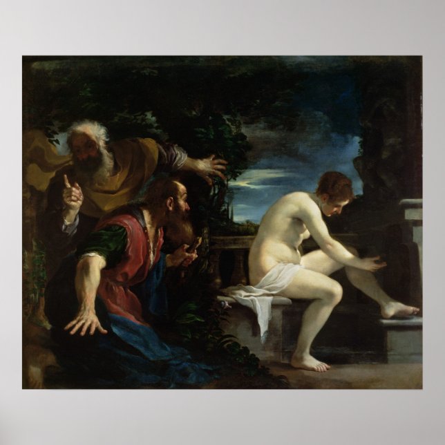 Póster Susanna y los mayores (Frente)