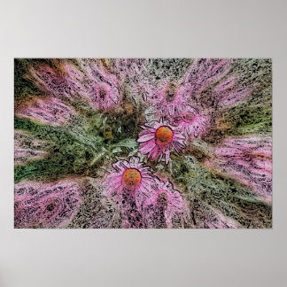 Póster Susans psicodélicos