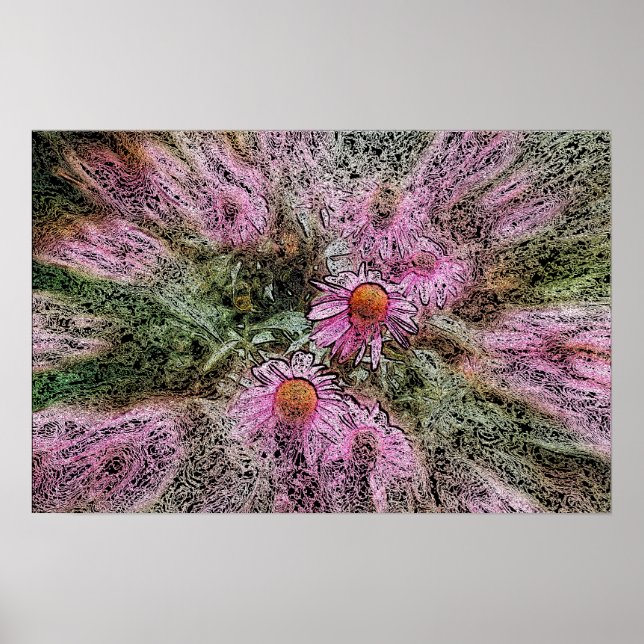 Póster Susans psicodélicos (Frente)