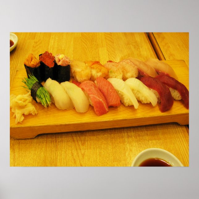 Póster Sushi 寿司 (Frente)