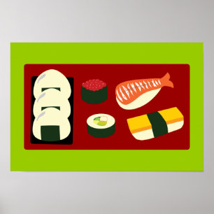 Póster Sushi Fun