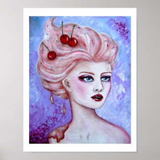 Póster Susie Sundae Print
