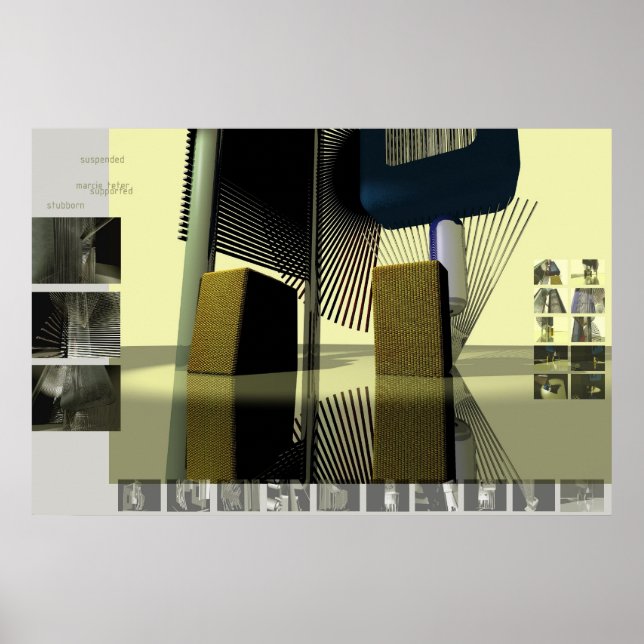 Póster suspended vs. supporting (Frente)