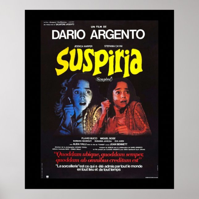 Póster Suspiria 1977 (Frente)