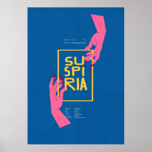 Póster SUSPIRIA 2018 película alternativa Tilda Swinton