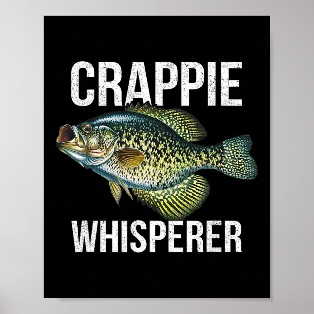 Póster Susurrador de Crappie  (Frente)