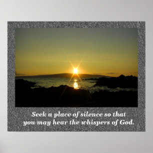 Póster Susurro de Dios