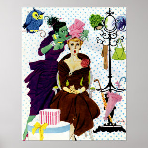 Póster Susurros celosos en el oído de Gloria en 1956