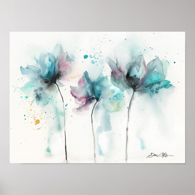 Póster Susurros de azul (Frente)