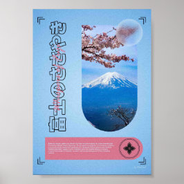 Póster Susurros de Fuji – Monte Fuji & Sakura