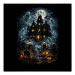 Póster Susurros de la Mansión Blackwood