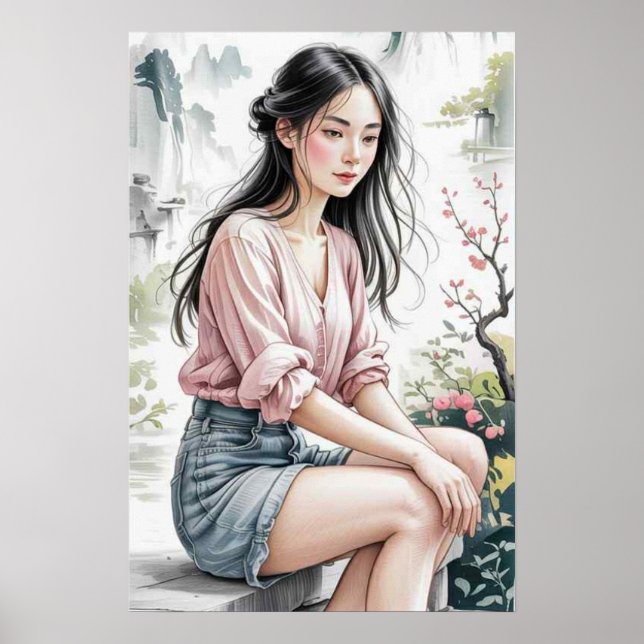 Póster Susurros de la primavera (Frente)