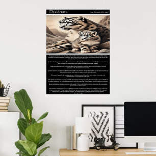 Póster Susurros de lo salvaje: Desiderata