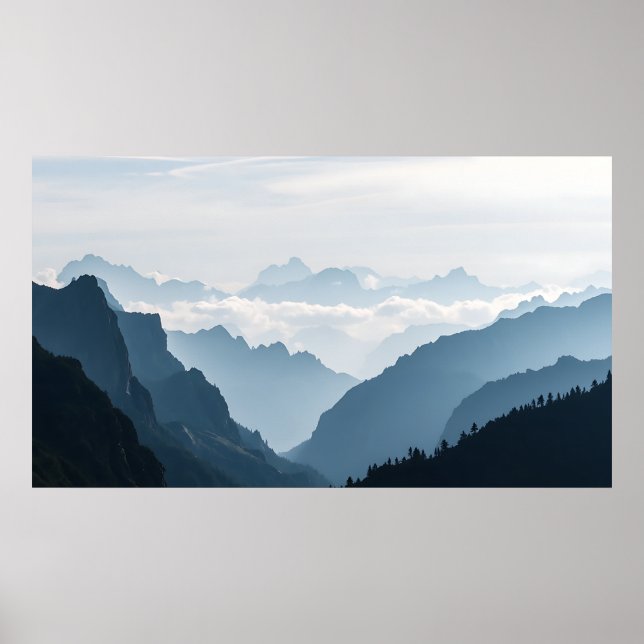 Póster Susurros de los picos de Fogbound (Frente)