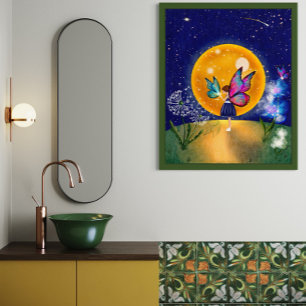 Póster Susurros de noche