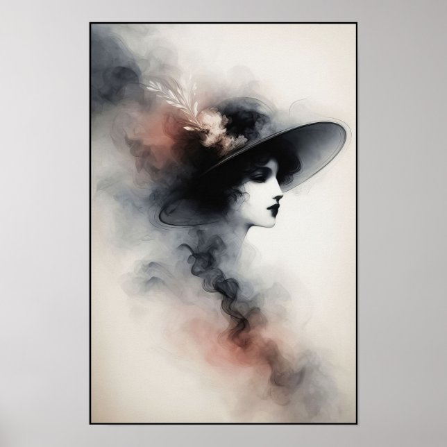 Póster Susurros De Una Elegancia Vintage (Frente)